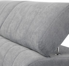 Colțar extensibil Nardo L stânga - chenille gri deschis Vibe 85