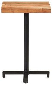 320274 vidaXL Masă de bistro, 50x50x75 cm, lemn masiv de acacia, pătrată