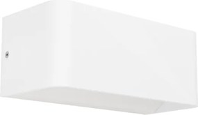 Eglo 901955 - Aplica de perete LED RGBW dimerizabilă pentru exterior SANIA-Z LED/10W/230V IP55 albă