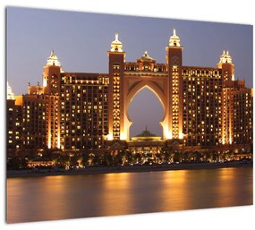 Tablou construcției în Dubai (70x50 cm)
