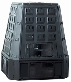 Compost, 630 l, negru