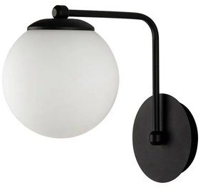 Aplică de perete Squid Lighting Star, înălțime 22 cm, negru