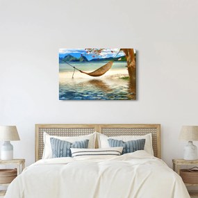 Tablou - Relax la plajă (90x60 cm)