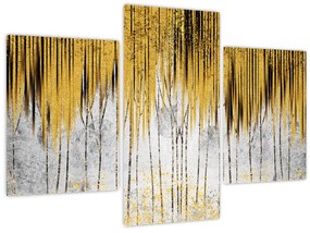 Tablou - Linii de aur (90x60 cm)