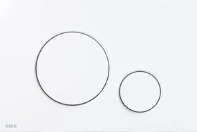 Clapeta de actionare Alca M670 alb