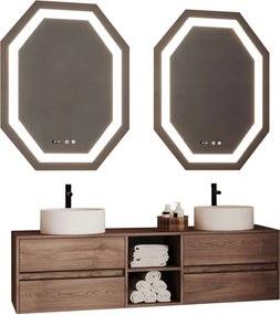 Set lemn masiv Mobilier Baie Suspendat Noce 2 Lavoare