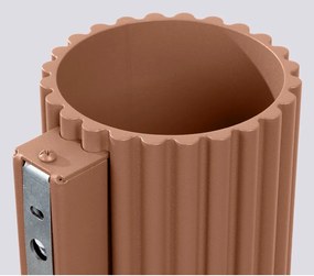 Aplică de perete maro deschis ø 10 cm Zora – Sollux