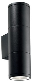 Aplica de perete exterior, IP44, GUN AP2 SMALL NERO 100395