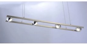 Lustră LED RGB dimabilă OPTI 8xLED/3W/230V Leuchten Direkt 12470-55 + telecomandă