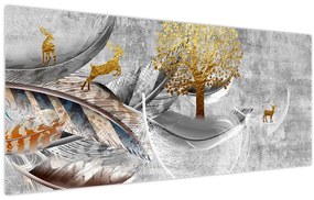 Tablou - Colaj (120x50 cm)