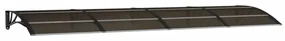 Copertina de usa, negru, 350x100 cm, policarbonat