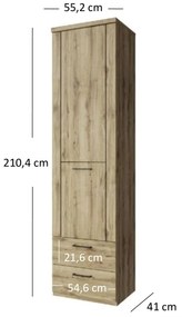 Raft Deloris 1D2S (Stejar navarra). 1052877