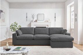 Colțar gri închis Belair – Bobochic Paris