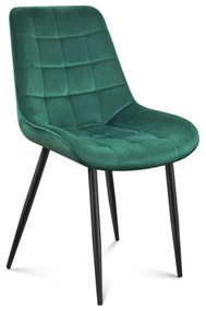 Scaun de sufragerie Pamper 3 (verde închis). 1087621