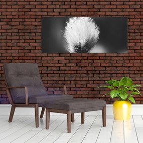 Tablou - Coțofană neagră și albă (120x50 cm)