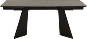 Masă ceramică Colle Brown, extensibilă 280 cm/90 cm