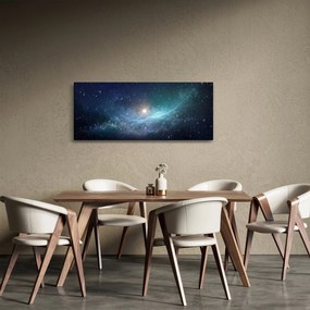 Tablou - Stele și nebuloase (120x50 cm)