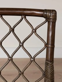Scaun din rattan cu brațe, "Riva"
