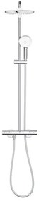 Coloana de dus cu termostat Grohe Tempesta 250 finisaj crom lucios