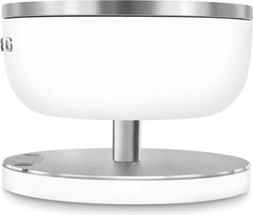 Cantar de bucatarie Smeg Collezione KSC01WHMWW, Pana la 5 kg/5 l, funcție TARA, Afisaj LED, Baza antiderapanta, Baterie reincarcabila, Alb mat