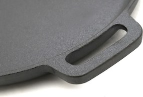 Tigaie din fier pentru grătar Cattara Litina, 35 x 32 cm, negru