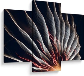 Tablou - Descărcare de lumini (90x60 cm)