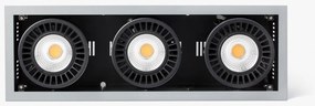 Spot LED incastrabil MINI COLIN-3 Grey recessed 54-75W 2700K 56°