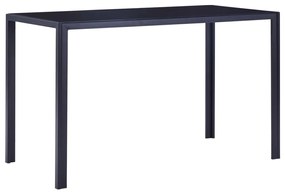 281700 vidaXL Set mobilier de bucătărie, 7 piese, roșu vin