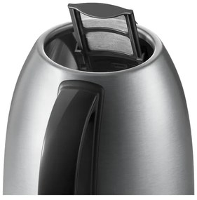 Cana electrica BUYDEEM K640, 2400W, 1,7 L, Protectie, Fara BPA, Otel inoxidabil, LED, Inox