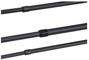 Pantofar negru/în culoare naturală telescopic din metal Ecori – Wenko