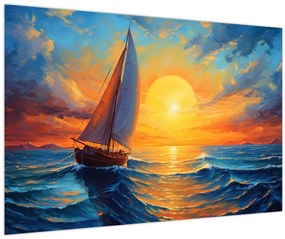 Tablou - Sailboats (90x60 cm)