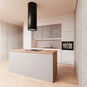 Hotă de bucătărie cilindrică Shadow White 190 W