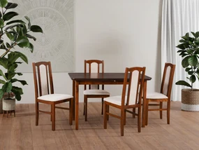 Set masă scaune pentru sufragerie Sulvan (pentru 4 până la 6 persoane). 608093