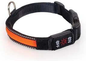 Tommi Zecător LED reîncărcabil, mărime M, 40 - 50cm, portocaliu