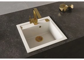 ALVEUS 1128395 - Chiuvetă bucătărie FORMIC 52x51 cm granit/albă