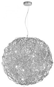 Paul Neuhaus 2019-21 - Candelabru suspendat pe cablu SAREA 15xG9/40W/230V argintiu