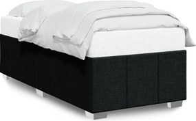vidaXL Cadru de pat fără saltea țesătură neagră 80x200 cm