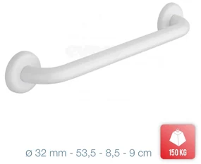 Bara de sustinere pentru baie 45cm Metaform Safe Medium 105H09004, alb