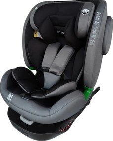 Scaun auto ISOFIX rotatie 360 grade NOVOKIDS Splend'or Edition HD-18, R129 i-Size, 40-150 cm, 0-36 kg, Gri