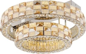 Globo 67396D1 - Plafonieră LED dimabilă LIDIA 55W/230V 2700-6000K Ø 61 cm + telecomandă