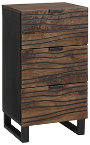 vidaXL Dulap - 40x33.5x75 cm, din lemn masiv de mango