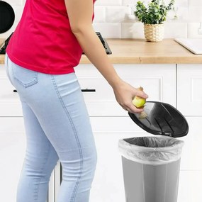 Orion Coș de gunoi cu pedală 5,5 l, gri