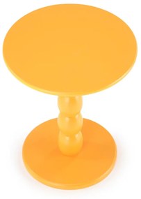 Masa de cafea rotunda Cirilla mustarie ø40/h47 cm