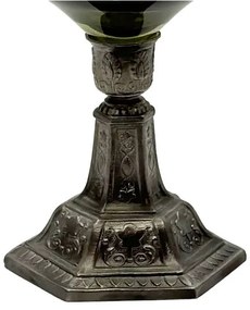 Lampă cu petrol KRASOMÍRA 42 cm verde pădure