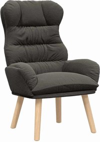 vidaXL fotoliu Gri închis 69 x 74 x 93 cm Țesătura Sherpa