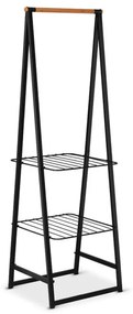 Suport multifunctional pentru haine Brabantia Linn 1000814, Otel, Negru