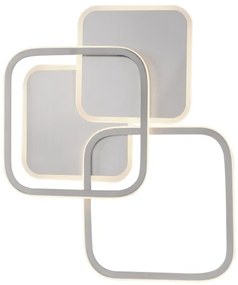 Plafonieră LED/36W/230V crom mat Leuchten Direkt 14117-55