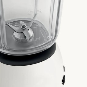 Blender Smeg Porsche BLF03PCWEU, 800 W, 1,5 l, 18 000 rpm, 4 programe, 4 viteze + Impuls, Otel inoxidabil, Alb