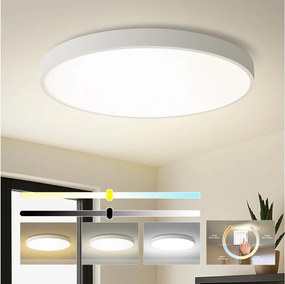 Brilagi - Plafonieră POOL LED/128W/230V 3000/4500/6000K diam. 100 cm albă