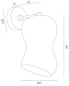 Aplica de perete design deosebit DEPORTIVO